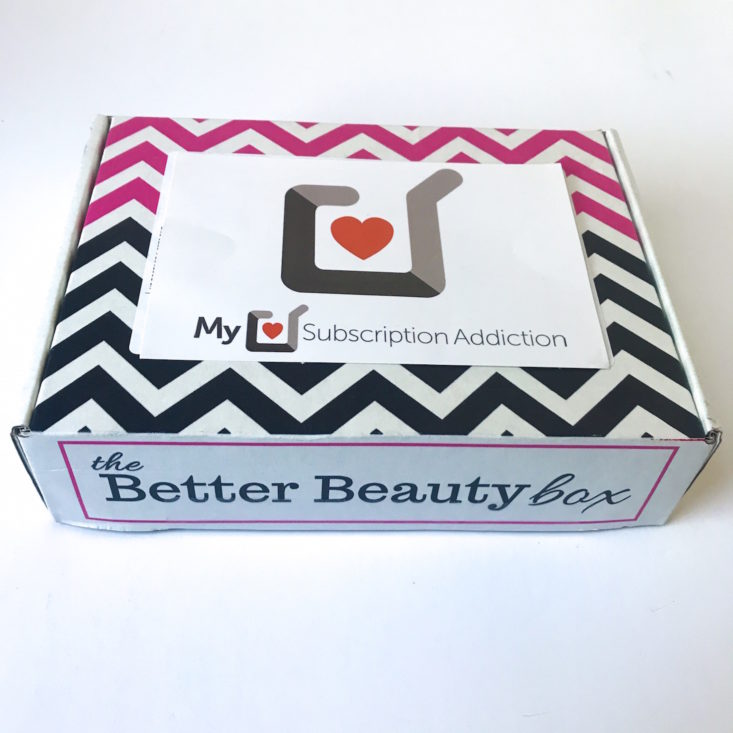 The Better Beauty Box May 2018 box