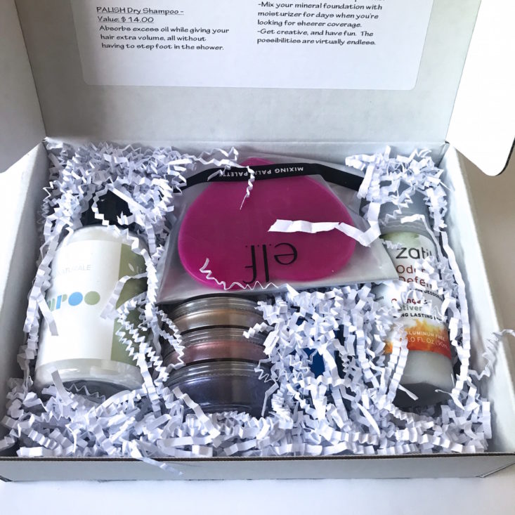 The Better Beauty Box May 2018 open box