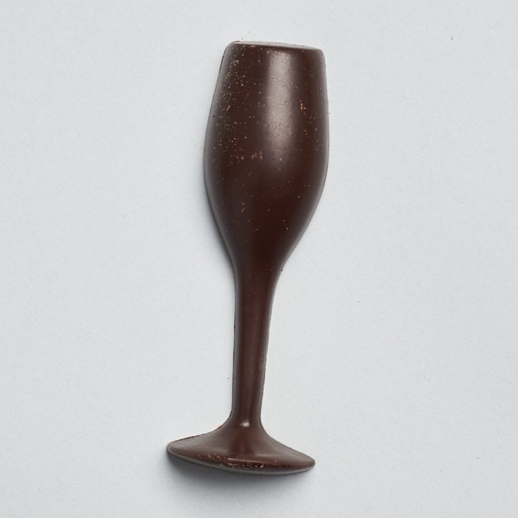 vine oh! semi sweet chocolate wine glass