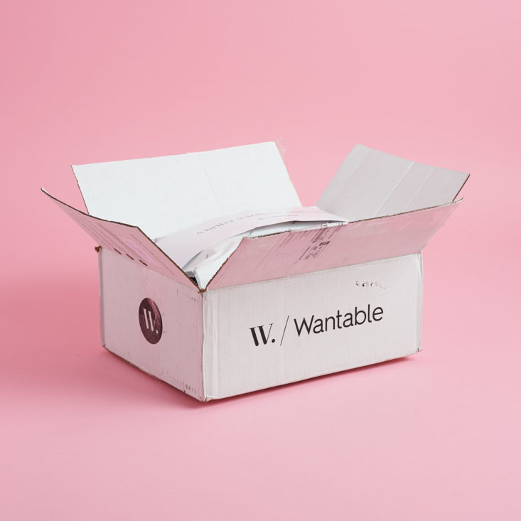 wantable fitness unboxing