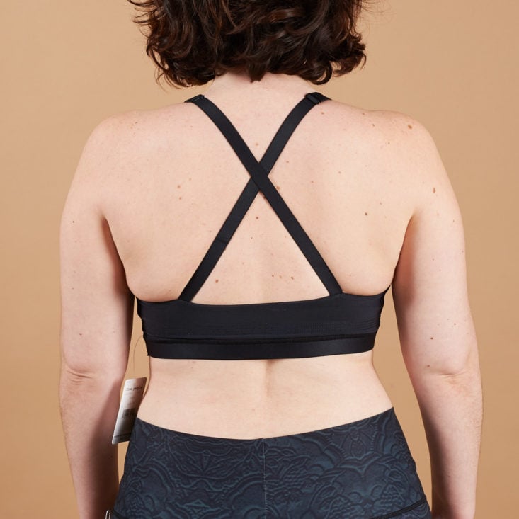 yoga club free people bra from back