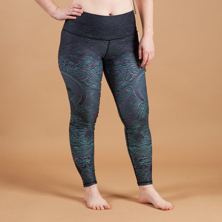 yoga club may 2018 buddha leggings