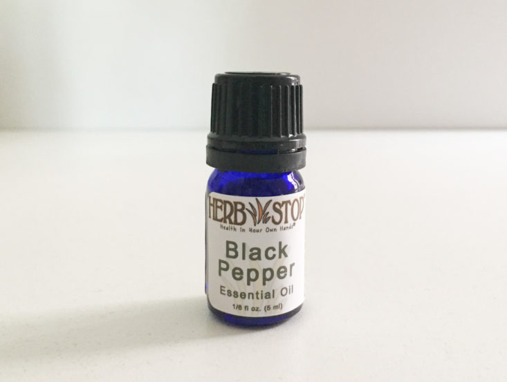 Black Pepper Essential Oil, 1/6 oz