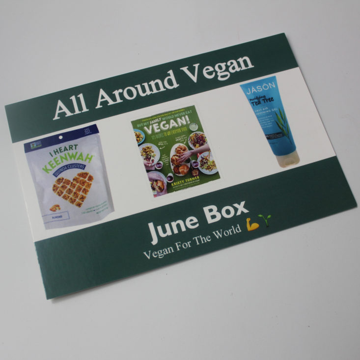 All Around Vegan June 2018 Booklet Front
