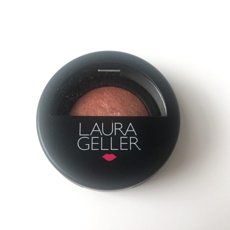 Laura Geller New York Baked Blush-n-Brighten in Pink Grapefruit, 0.04 oz 