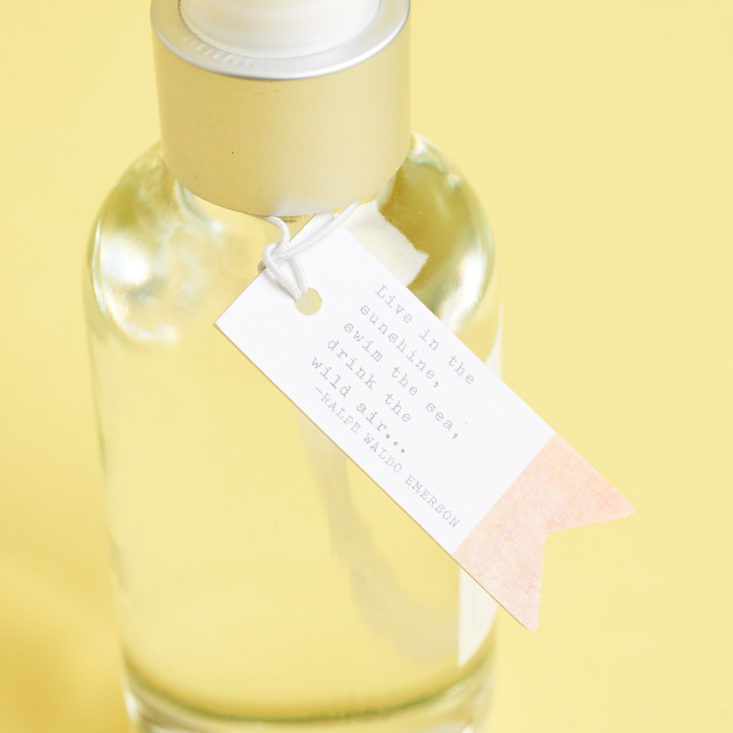 room spray tag