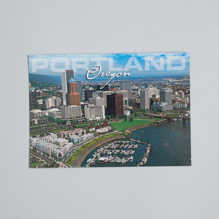 coastal cruising portland postcard