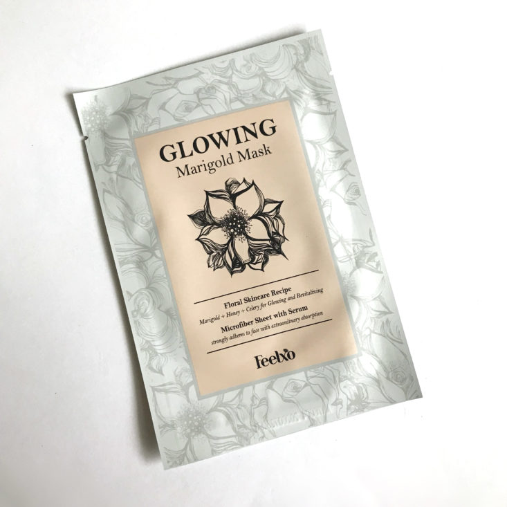 Facetory Seven Lux May 2018 - feelxo glowing marigold mask
