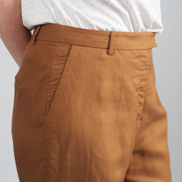 frank and oak pockets on trousers