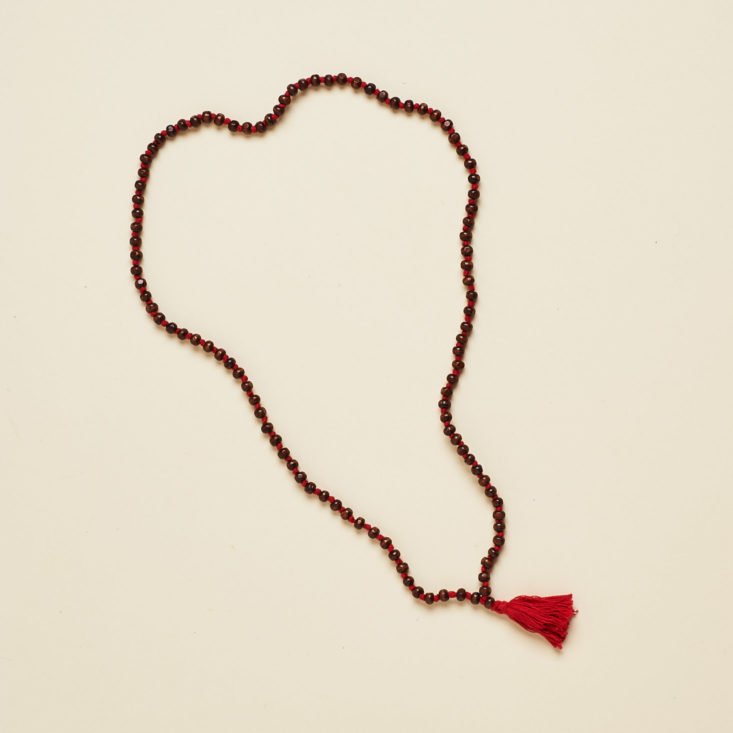 globe in mindfulness mala