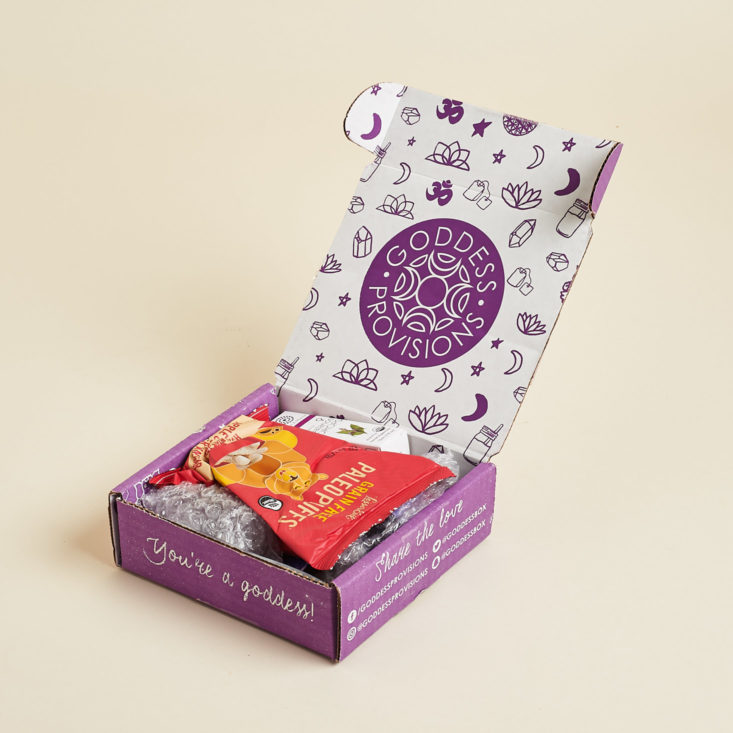 goddess provisions unboxing
