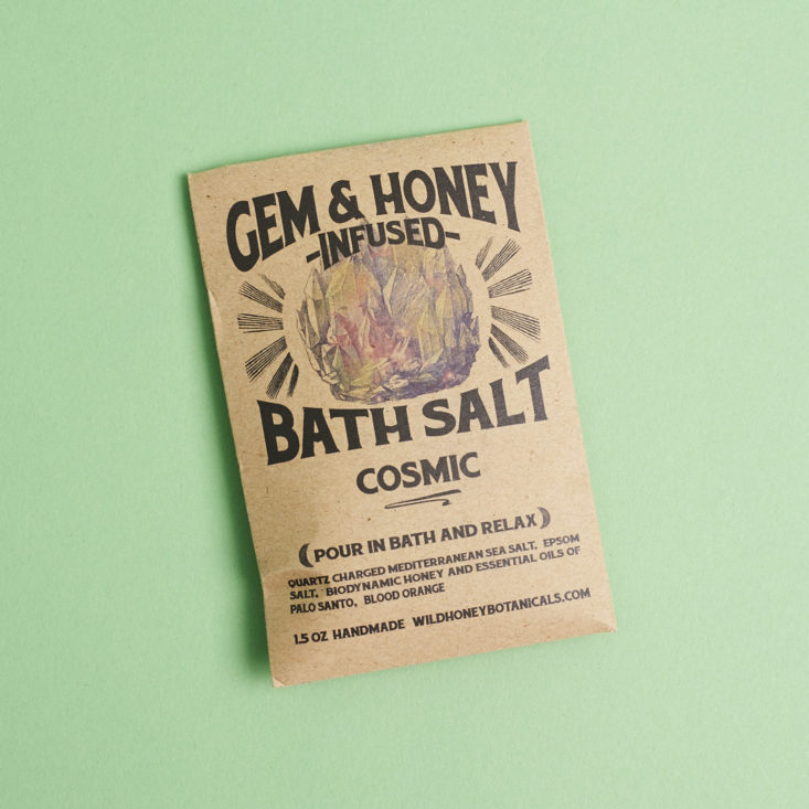 Wild Honey Botanicals Gem & Honey Infused Cosmic Bath Salt