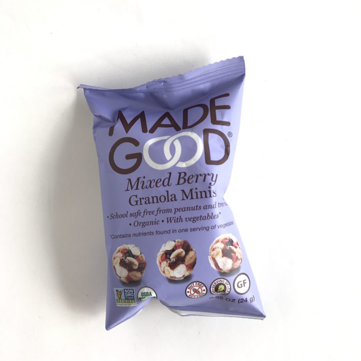 Made Goods Mixed Berry Granola Minis- 