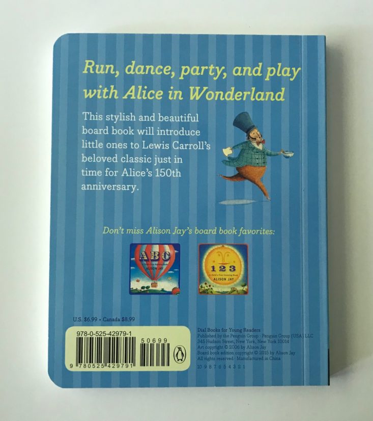 Kids BookCase.Club Box Review May 2018 - 9) Alice back