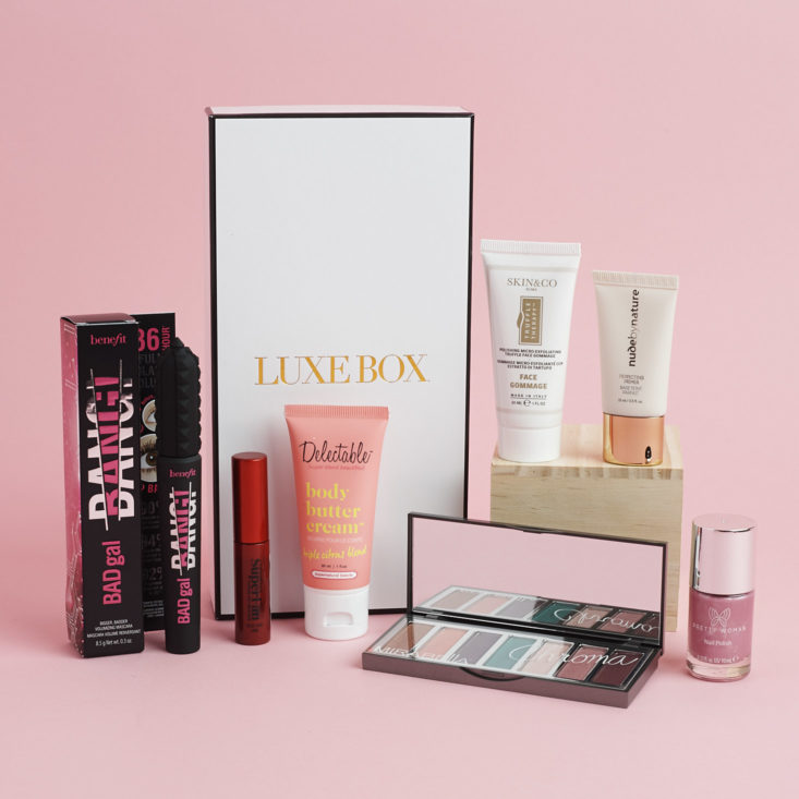 contents of Luxe Box