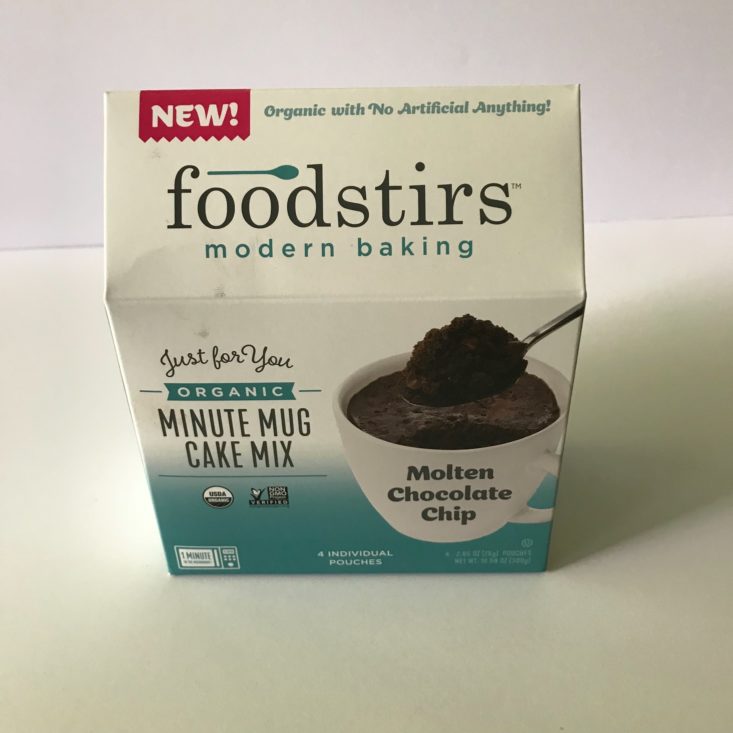Foodstirs Molten Chocolate Chip Mug Cake-