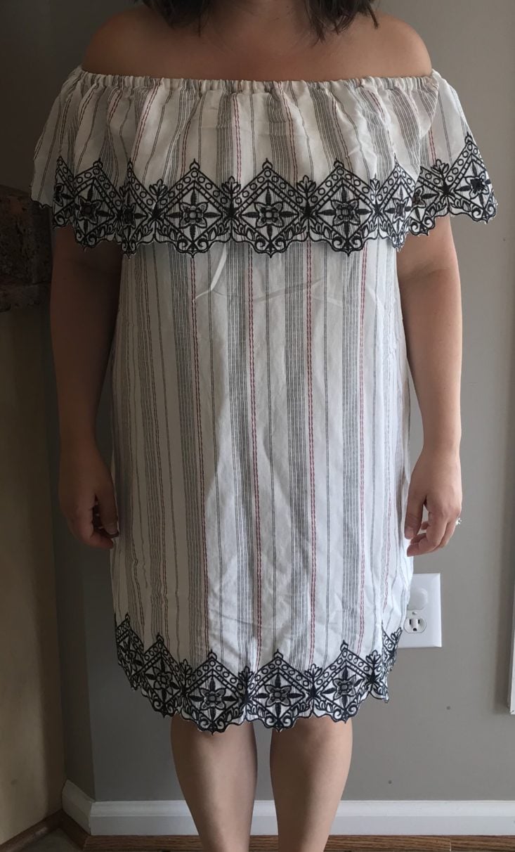 My Fashion Crate Subscription Box Review May 2018 - 26) dress front