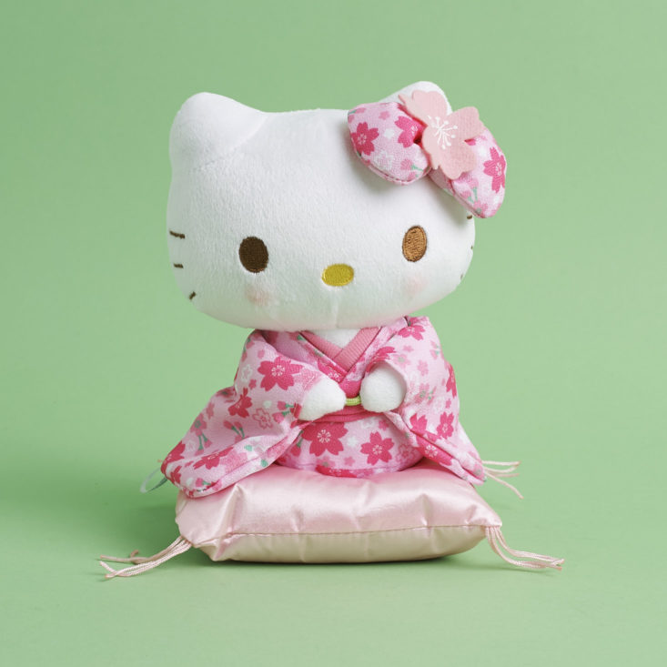Hello Kitty kneeling in a kimono Plush 