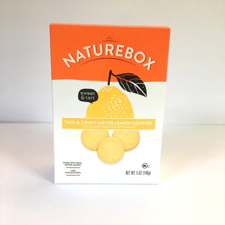 Naturebox June 2018 Lemon Cookies