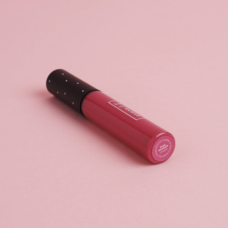 bottom of Oui Fresh Lip Gloss in Pink Ranger