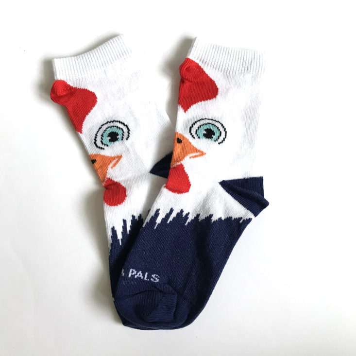 Panda Pals Kid's June 2018 - rooster socks