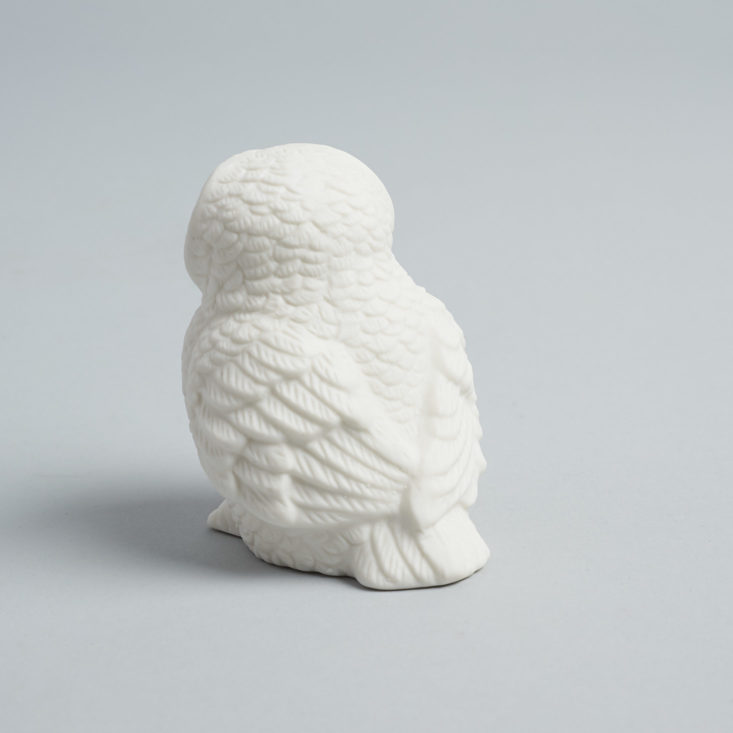 quirky crate back of white owl nightlight