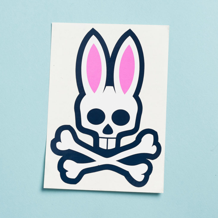 robb vices sticker bunny skull