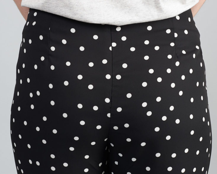 shoedazzle zipper on pants