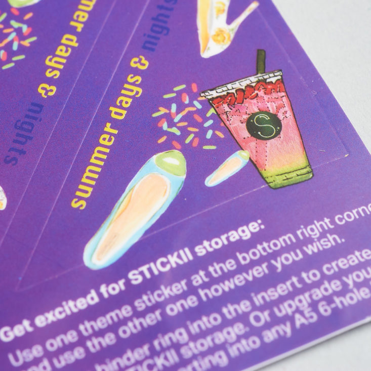 stickii june label for pack