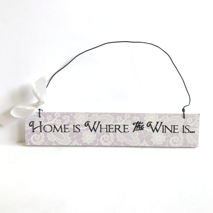 Uncorked May 2018 - wine sign