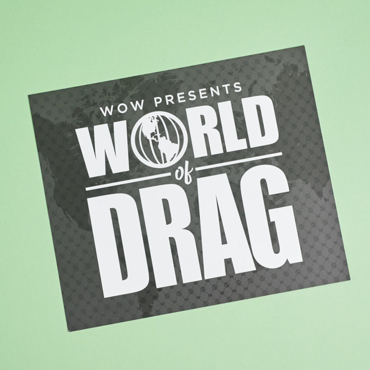 world of drag info card