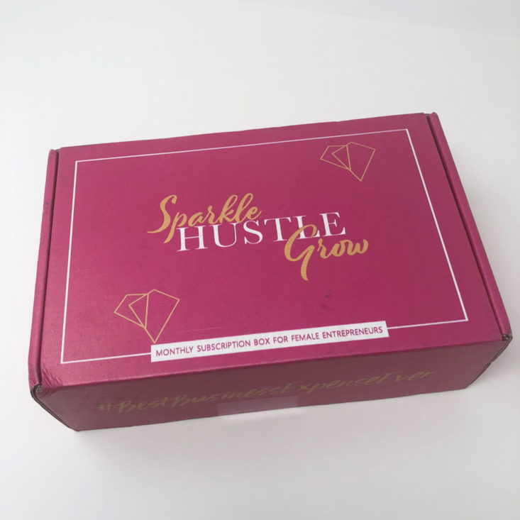 closed Sparkle Hustle Grow box