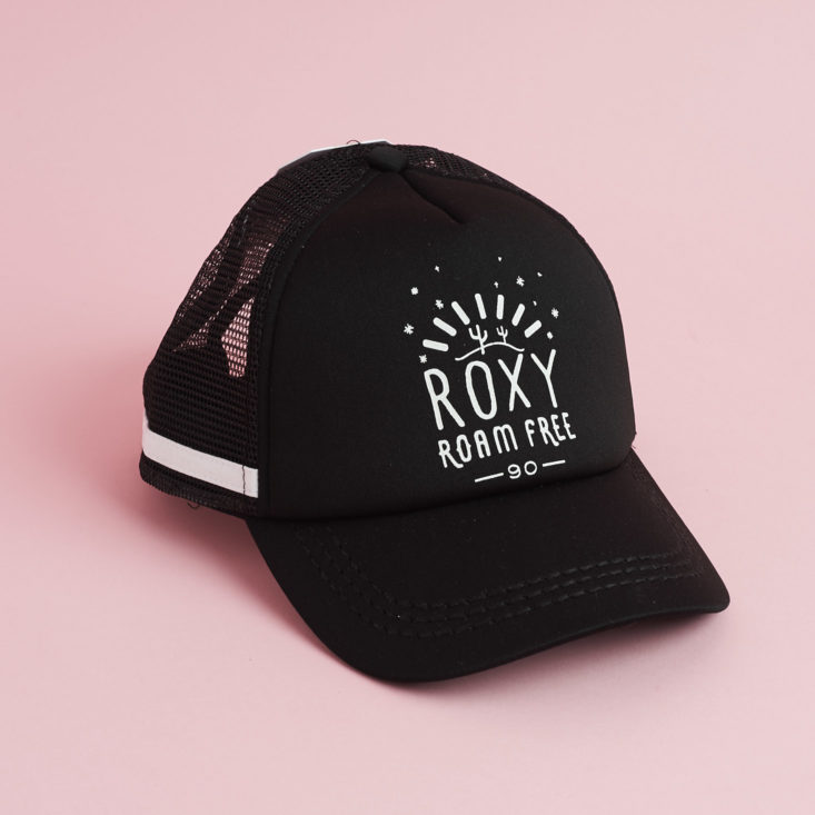 Black Roxy Dig This Trucker Hat