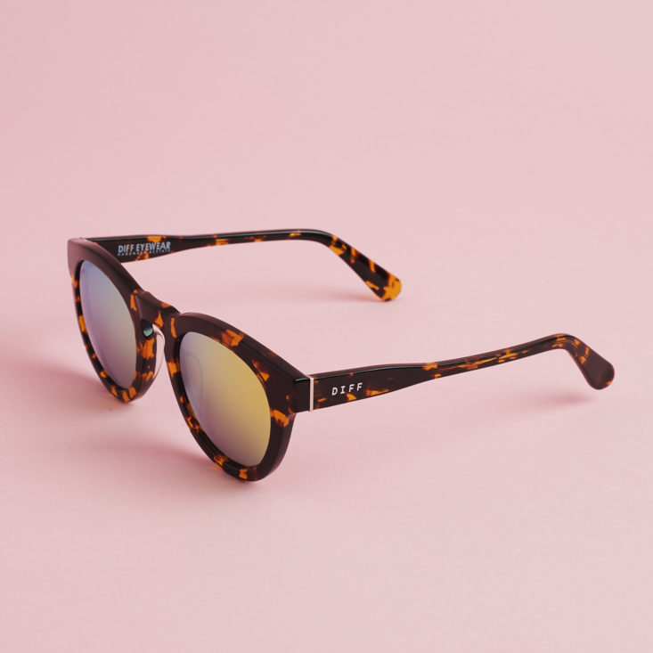 other side of Dime II Sunglasses by DIFF Eyewear