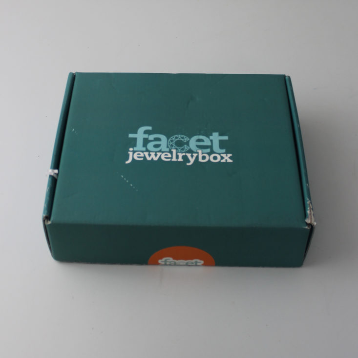 closed Facet Jewelry Stitching box