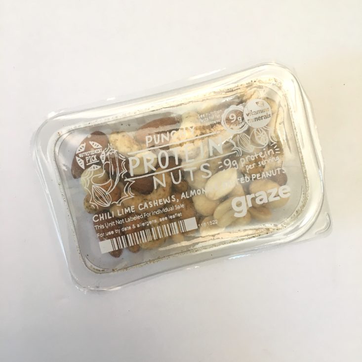 Graze June 2018 Punchy Protein Nuts