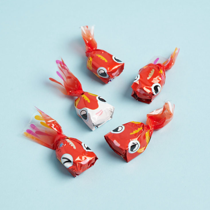 japan crate fish candies