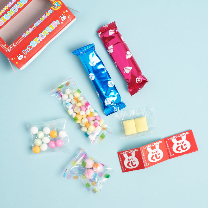 japan crate candy kit pieces
