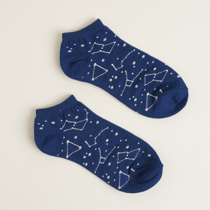 other side of Constellation socks