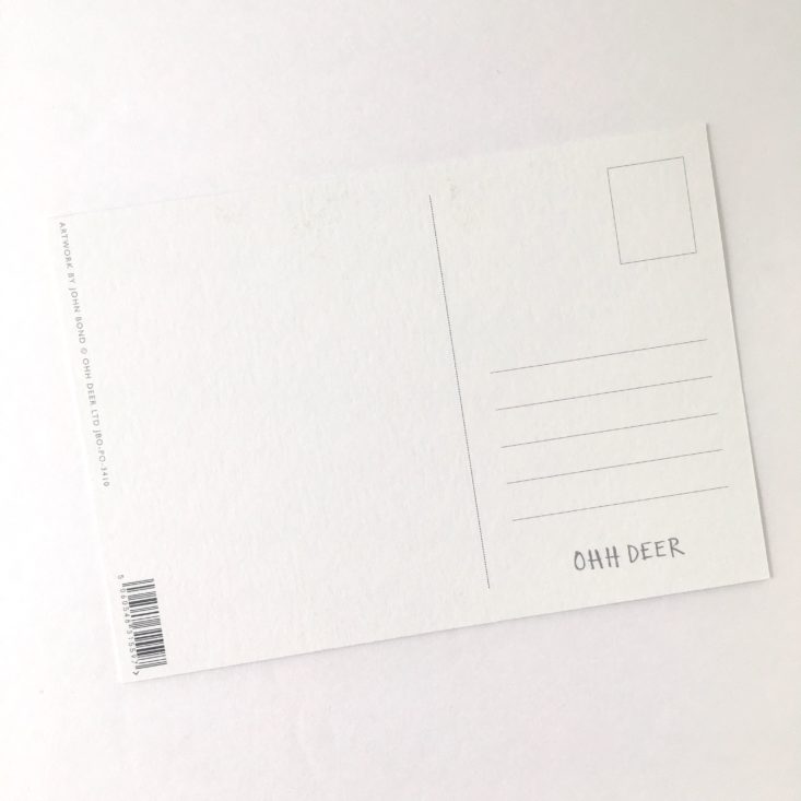 Papergang post card