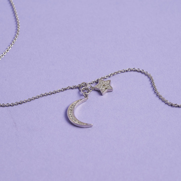 rocksbox crescent moon necklace