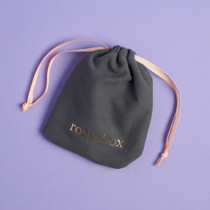 rocksbox grey bag