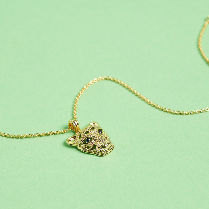 rocksbox leopard pendant