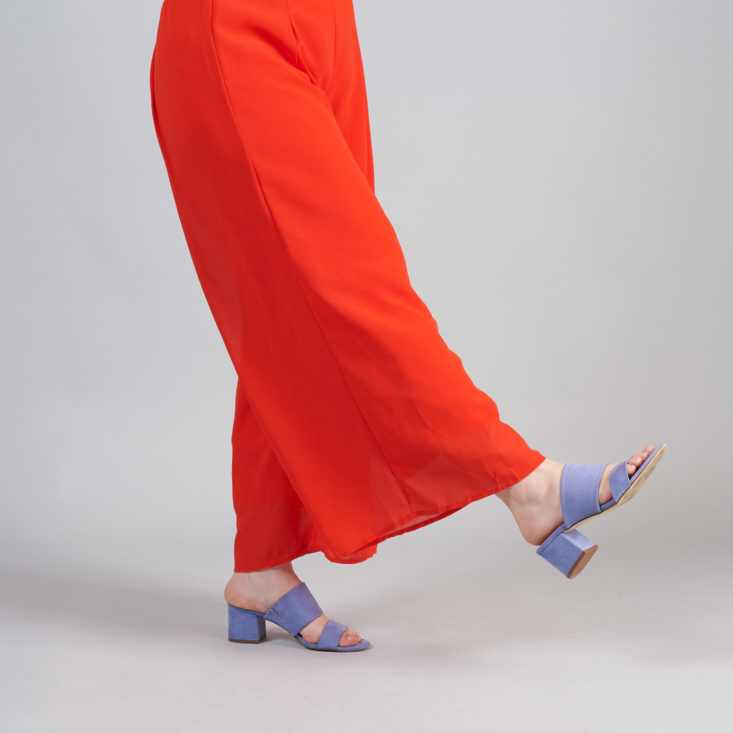 shoedazzle wide leg jumpsuit