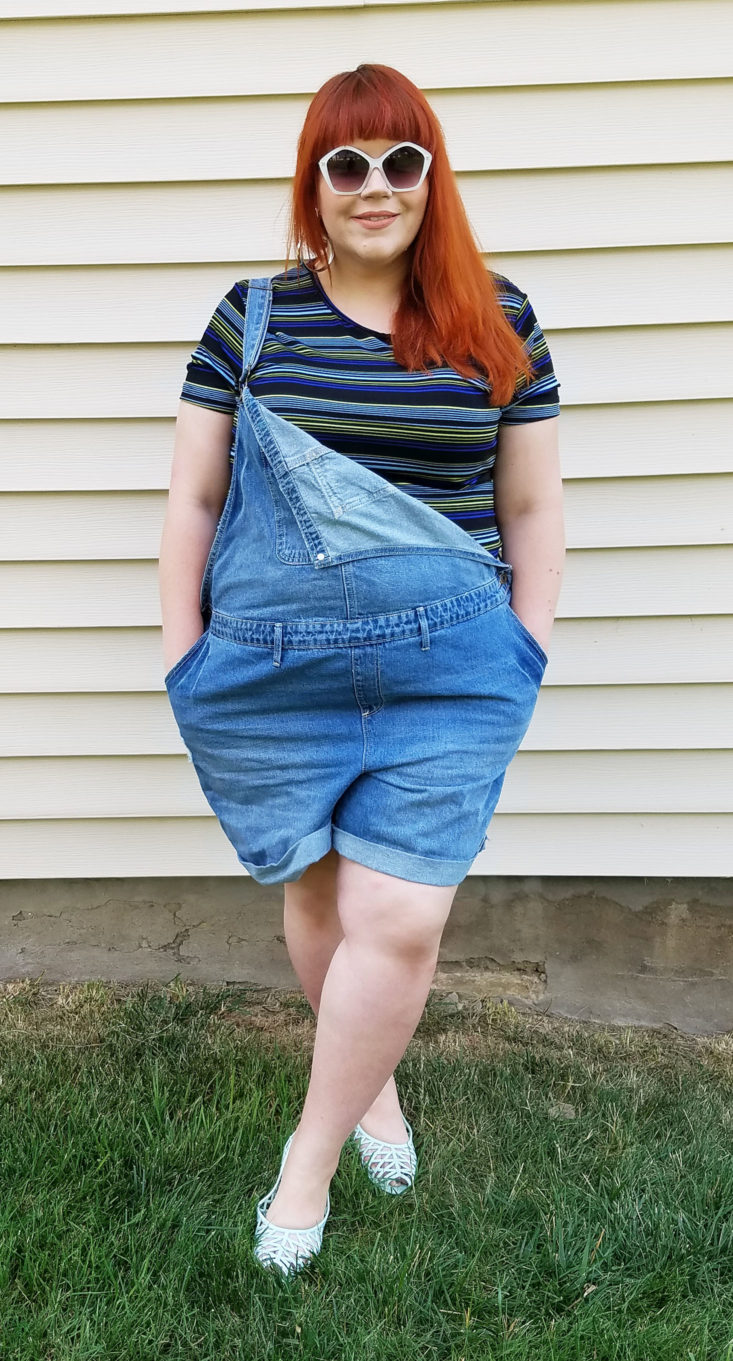 Short Overalls in Congo River Size 22W