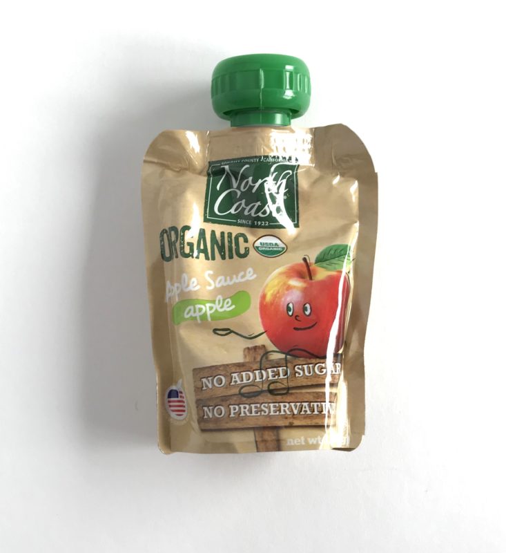 North Coast Organic: Organic Apple Sauce Pouch 3.2oz 