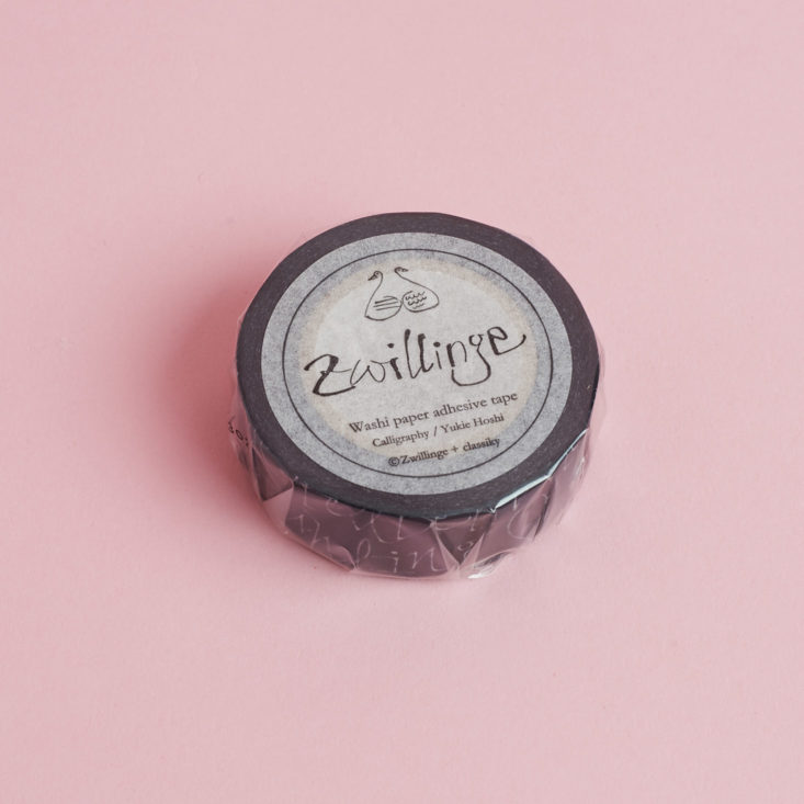 Classiky x Zwillinge Washi Tape in wrapping