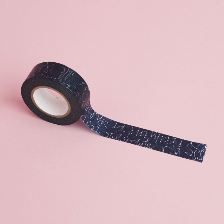 Classiky x Zwillinge Washi Tape rolled out