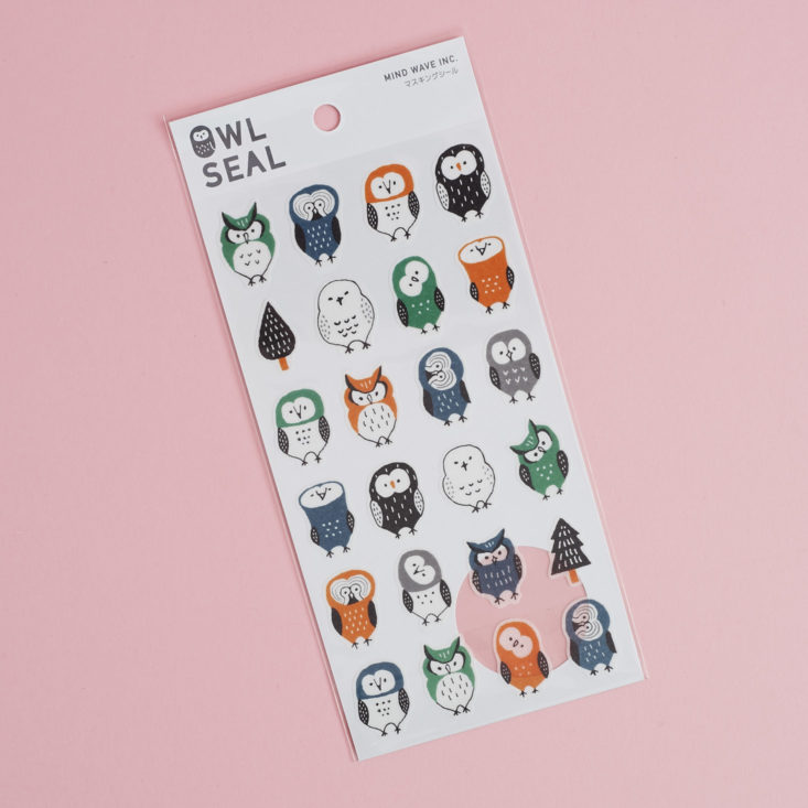 Mindwave Owl Sticker Sheet