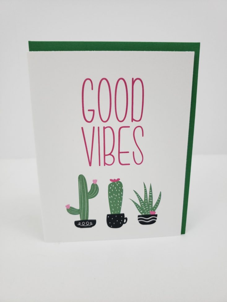 Good Vibes Greeting Card 